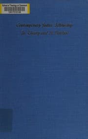 Tapa de Contemporary Judaic fellowship in theory and in practice