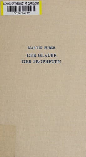 Tapa de Der Glaube der Propheten