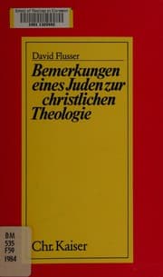 Tapa de Bemerkungen eines Juden zur christlichen Theologie
