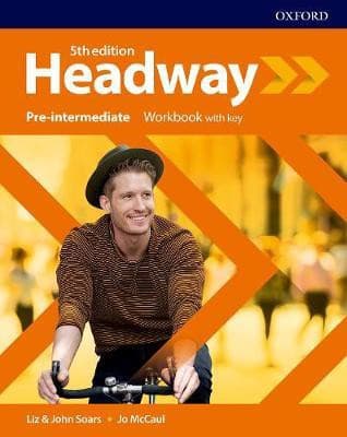 Tapa de Headway : Pre-Intermediate. Workbook with key