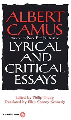 Tapa de Lyrical and Critical Essays