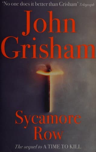 Tapa de Sycamore Row