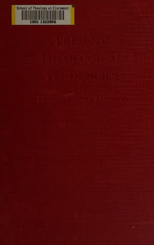 Tapa de Present theological tendencies