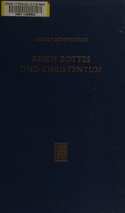 Tapa de Reich Gottes und Christentum