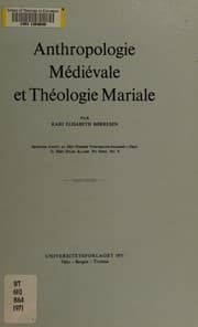 Tapa de Anthropologie médiévale et théologie mariale