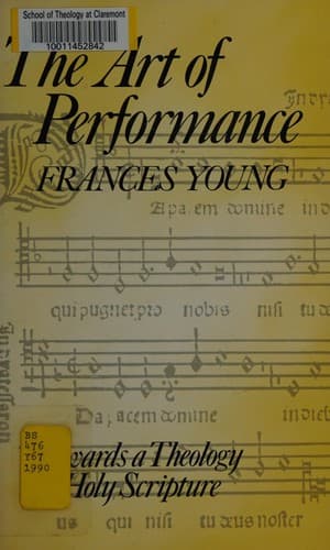 Tapa de The art of performance