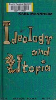 Tapa de Ideology and utopia