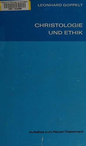 Tapa de Christologie und Ethik