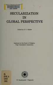 Tapa de Secularization in global perspective