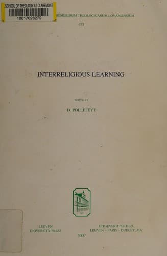 Tapa de Interreligious learning
