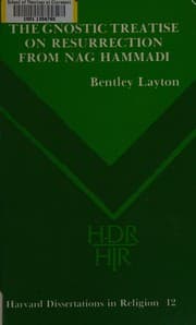 Tapa de The Gnostic treatise on Resurrection from Nag Hammadi