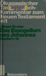 Tapa de Das Evangelium nach Johannes