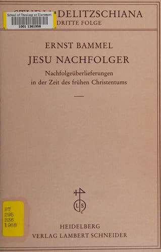 Tapa de Jesu Nachfolger