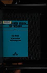 Tapa de Zur Narrativität des Theologischen