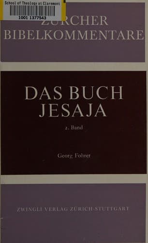 Tapa de Das Buch Jesaja