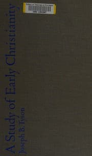 Tapa de A study of early Christianity