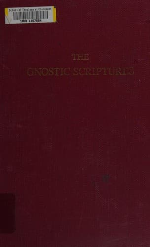 Tapa de The Gnostic scriptures