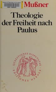 Tapa de Theologie der Freiheit nach Paulus