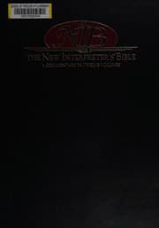 Tapa de New interpreter's Bible