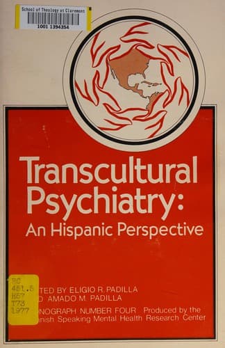 Tapa de Transcultural psychiatry