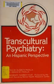 Tapa de Transcultural psychiatry