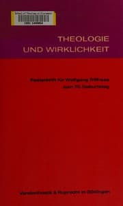Tapa de Theologie und Wirklichkeit