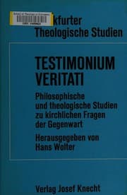 Tapa de Testimonium veritati