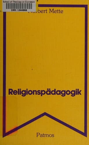 Tapa de Religionspädagogik
