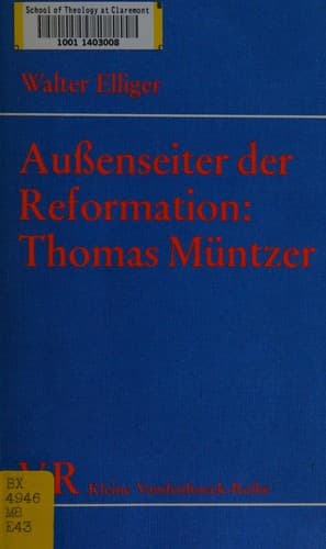Tapa de Aussenseiter der Reformation