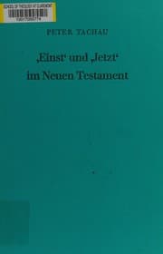 Tapa de "Einst" und "jetzt" im Neuen Testament