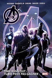 Tapa de Avengers - Time Runs Out T01