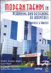 Tapa de Modern Trends in Planning and Designing of Hospitals Principles and Practice