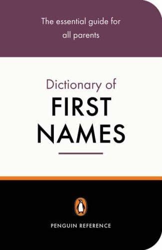 Tapa de Dictionary of First Names