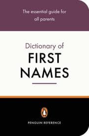 Tapa de Dictionary of First Names