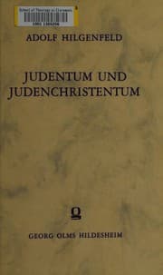 Tapa de Judentum und Judenchristentum