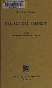 Tapa de Der Ruf der Freiheit