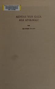 Tapa de Aeneas von Gaza als Apologet