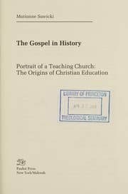 Tapa de The gospel in history