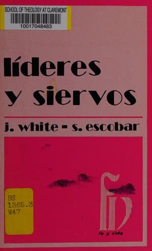 Tapa de Líderes y siervos