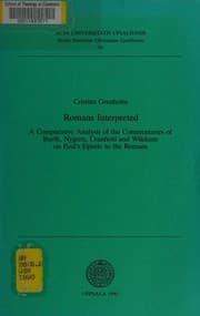 Tapa de Romans interpreted
