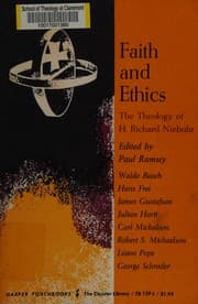 Tapa de Faith and ethics