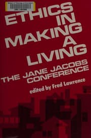 Tapa de Ethics in making a living