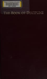 Tapa de The book of discipline of the United Methodist Church, 1988