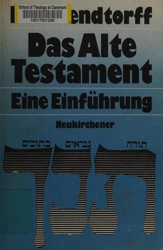 Tapa de Das Alte Testament