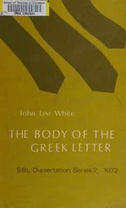 Tapa de The form and function of the body of the Greek letter