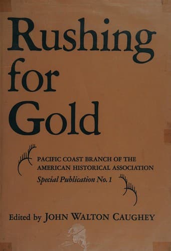 Tapa de Rushing for gold