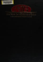 Tapa de The new interpreter's Bible