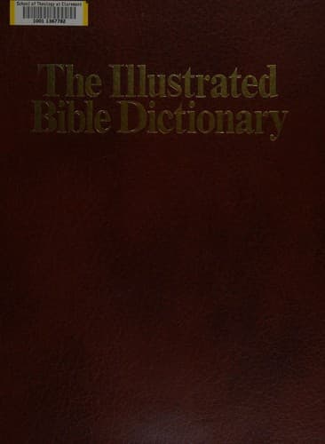 Tapa de The illustrated Bible dictionary