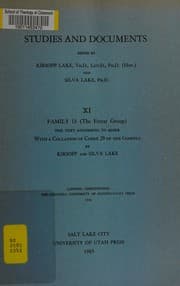 Tapa de Family 13 (the Ferrar group)