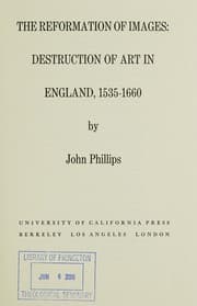Tapa de The reformation of images